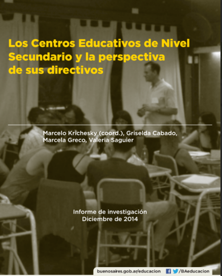 Los Centros Educativos de Nivel Secundario y la perspectiva de sus Directivos